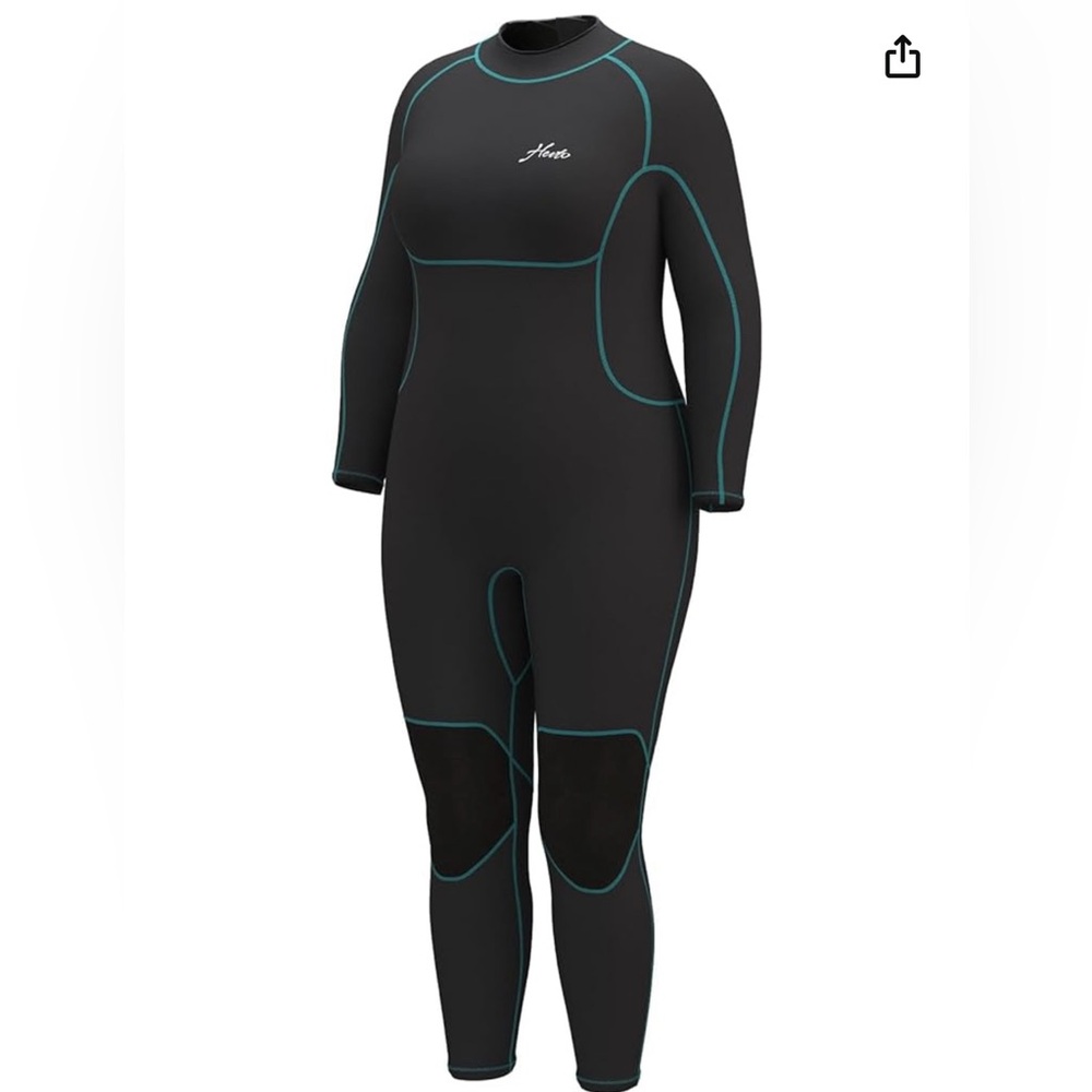 Hevto Plus Size Wetsuit